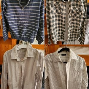Bundle A&F, tommy ten pieces mens clothes